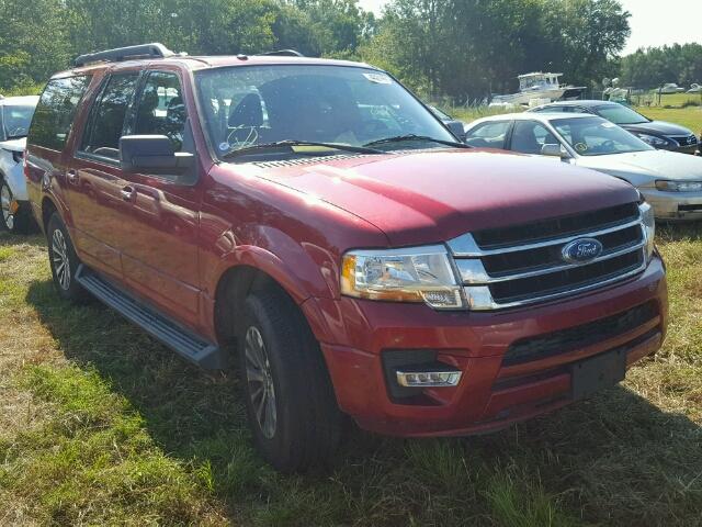 1FMJK1HT6FEF39751 - 2015 FORD EXPEDITION RED photo 1