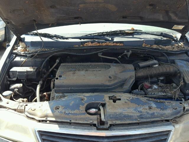 5FNRL18634B056003 - 2004 HONDA ODYSSEY EX BLUE photo 7