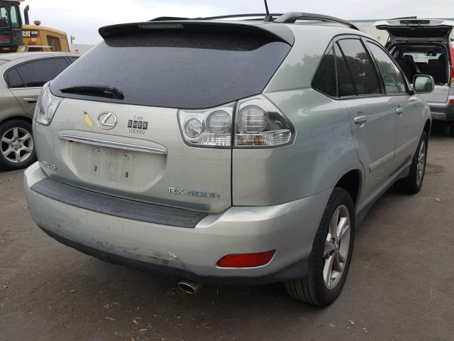 JTJGW31U072004173 - 2007 LEXUS RX 400H SILVER photo 4