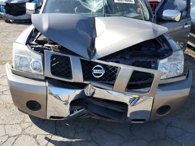 5N1BA08A17N718801 - 2007 NISSAN ARMADA SE GRAY photo 7