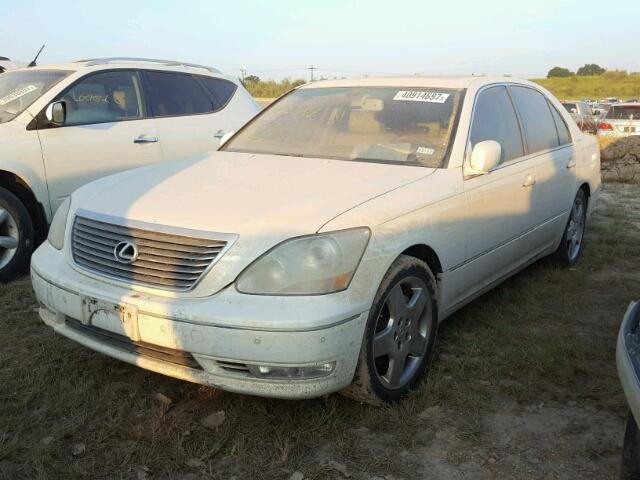 JTHBN36F065041844 - 2006 LEXUS LS 430 WHITE photo 2