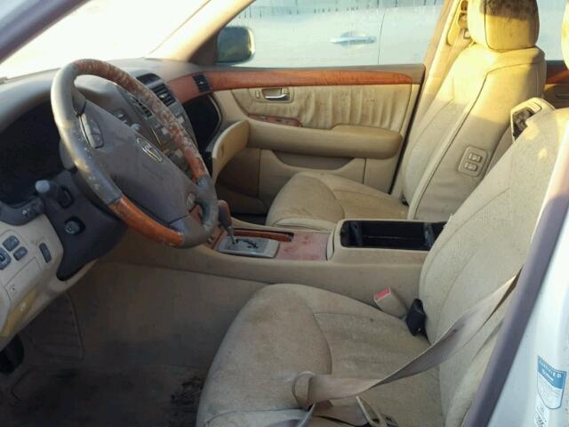 JTHBN36F065041844 - 2006 LEXUS LS 430 WHITE photo 5