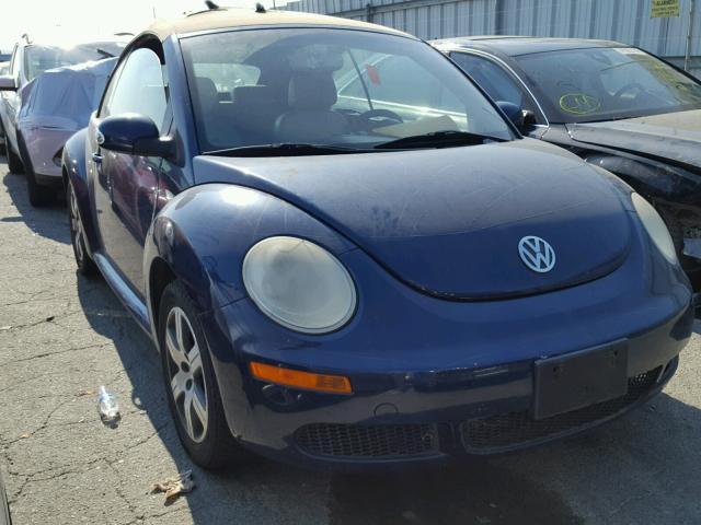 3VWRF31Y46M300932 - 2006 VOLKSWAGEN NEW BEETLE 蓝色 照片 1