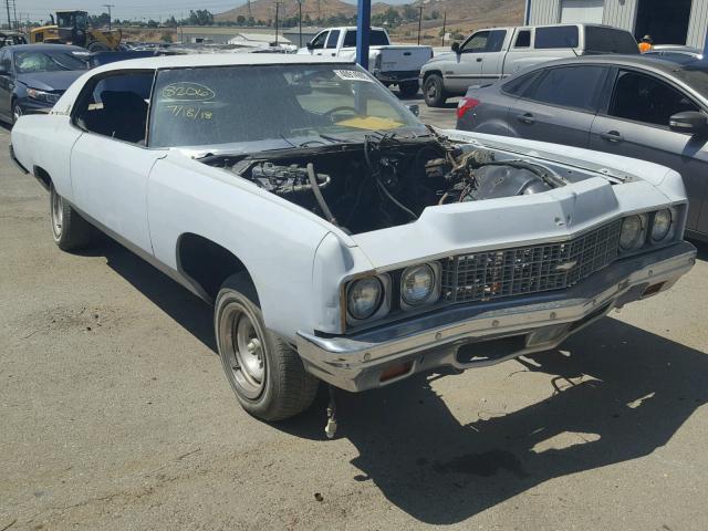 1N47R3C174594 - 1973 CHEVROLET CAPRICE GRAY photo 1