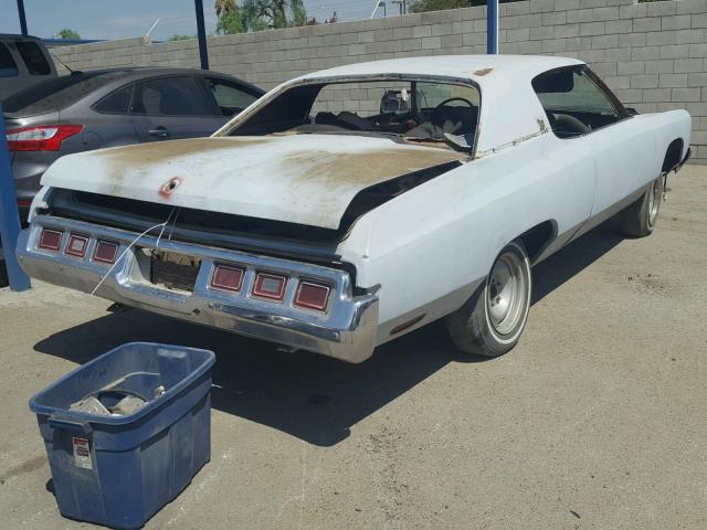 1N47R3C174594 - 1973 CHEVROLET CAPRICE GRAY photo 4