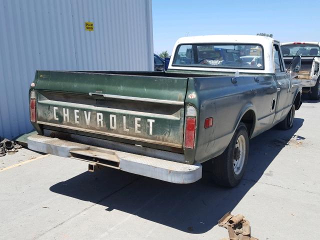 CE241Z647346 - 1971 CHEVROLET C20 GREEN photo 4