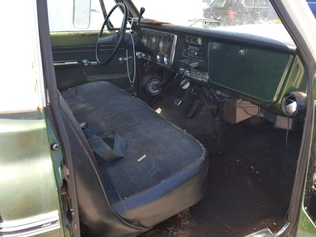 CE241Z647346 - 1971 CHEVROLET C20 GREEN photo 5