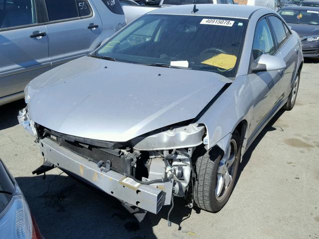 1G2ZJ57K694249146 - 2009 PONTIAC G6 SILVER photo 2