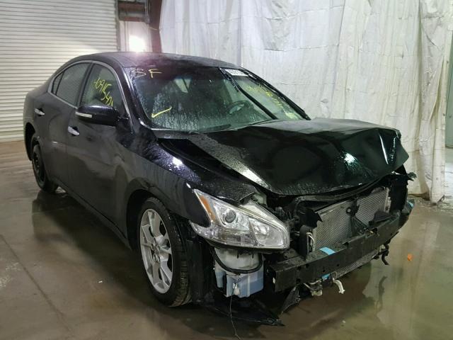 1N4AA5APXCC841472 - 2012 NISSAN MAXIMA S BLACK photo 1