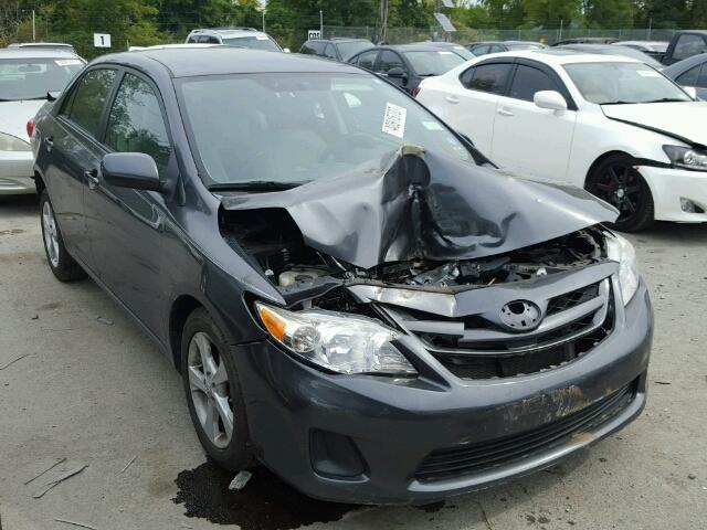 2T1BU4EE2BC647629 - 2011 TOYOTA COROLLA BA CHARCOAL photo 1