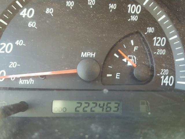 JTDBE32K020036557 - 2002 TOYOTA CAMRY LE ლურჯი ფოტო 8