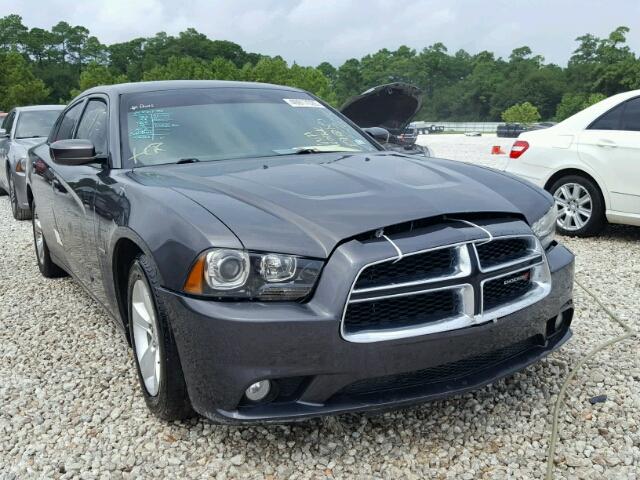 2C3CDXCT8DH565313 - 2013 DODGE CHARGER R/ CHARCOAL photo 1