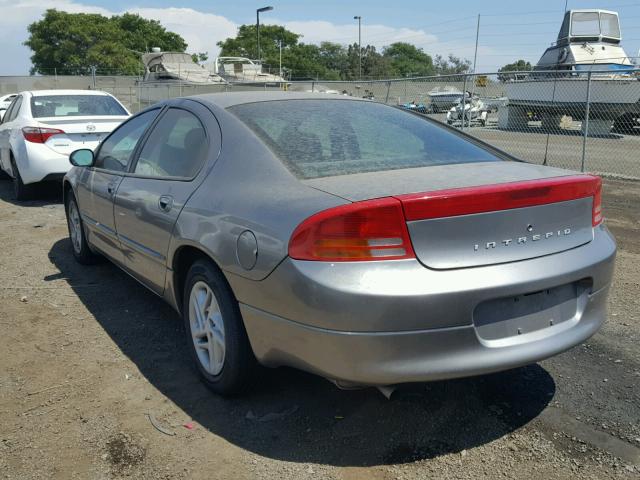 2B3HD46R2XH833035 - 1999 DODGE INTREPID SILVER photo 3