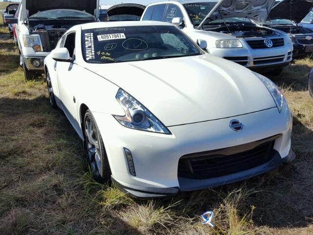 JN1AZ4EH5FM443104 - 2015 NISSAN 370Z WHITE photo 1