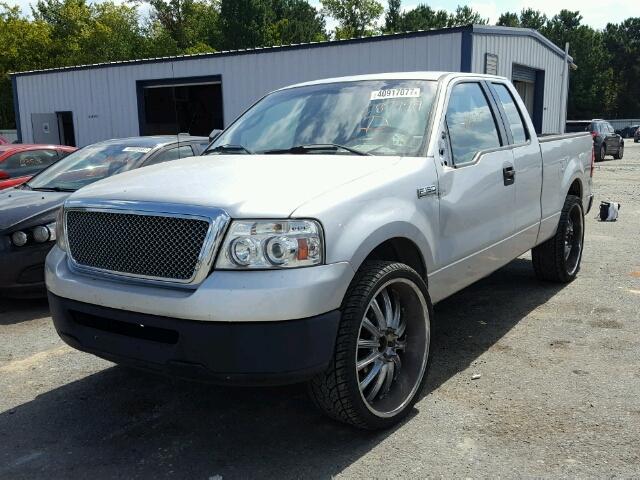 1FTPX12V36KC87999 - 2006 FORD F150 SILVER photo 2