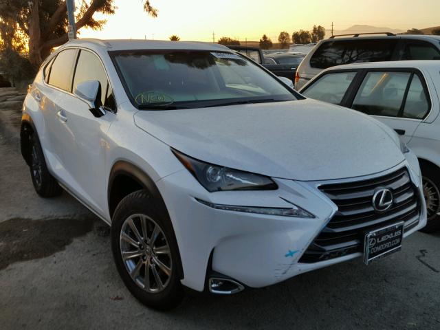 JTJBARBZ6H2134935 - 2017 LEXUS NX 200T WHITE photo 1