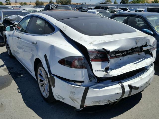 5YJSA1E11GF155424 - 2016 TESLA MODEL S Ağ foto 3