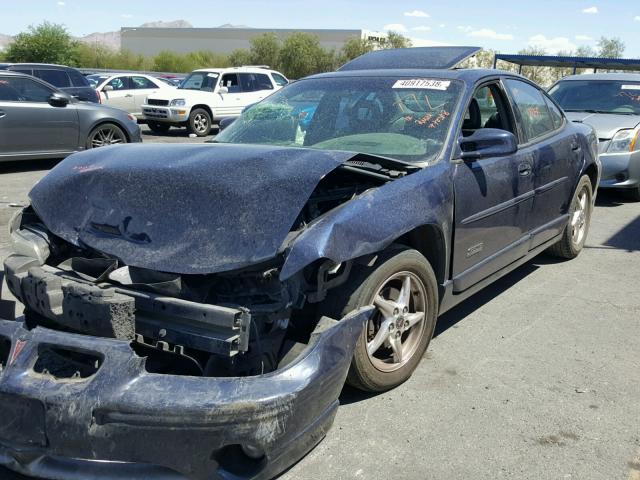 1G2WR52121F116788 - 2001 PONTIAC GRAND PRIX ლურჯი ფოტო 2