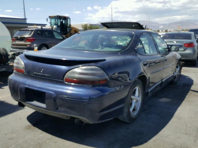 1G2WR52121F116788 - 2001 PONTIAC GRAND PRIX ლურჯი ფოტო 4