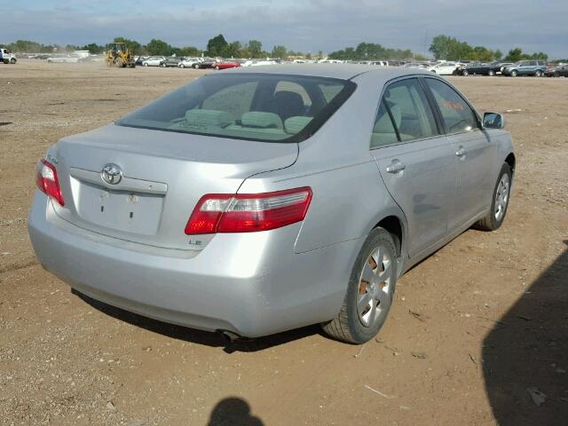 4T1BE46K57U142479 - 2007 TOYOTA CAMRY NEW SILVER photo 4