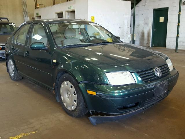 3VWSE29M0XM097605 - 1999 VOLKSWAGEN JETTA GLS GREEN photo 1