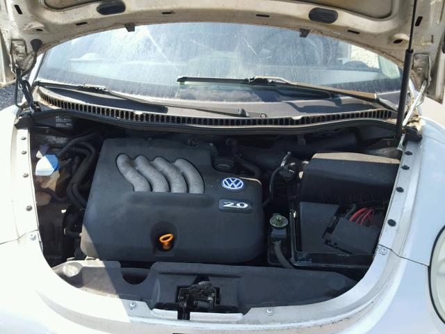 3VWCA21C7YM439197 - 2000 VOLKSWAGEN NEW BEETLE ვერცხლისფერი ფოტო 7