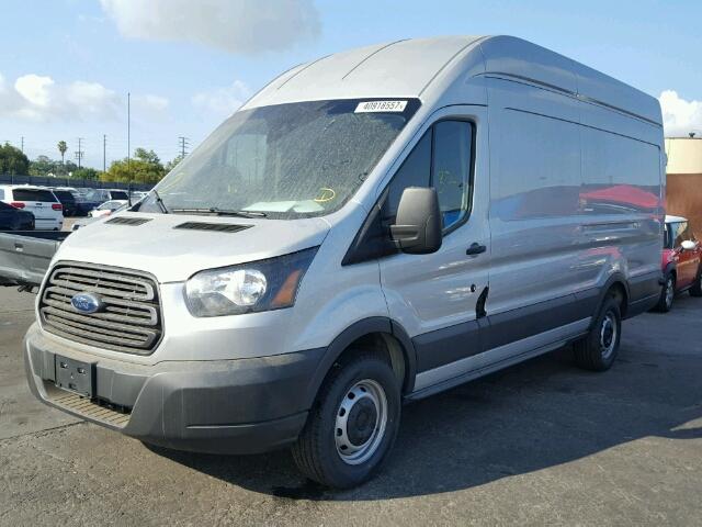 1FTBW3XG4HKA30632 - 2017 FORD TRANSIT T- SILVER photo 2