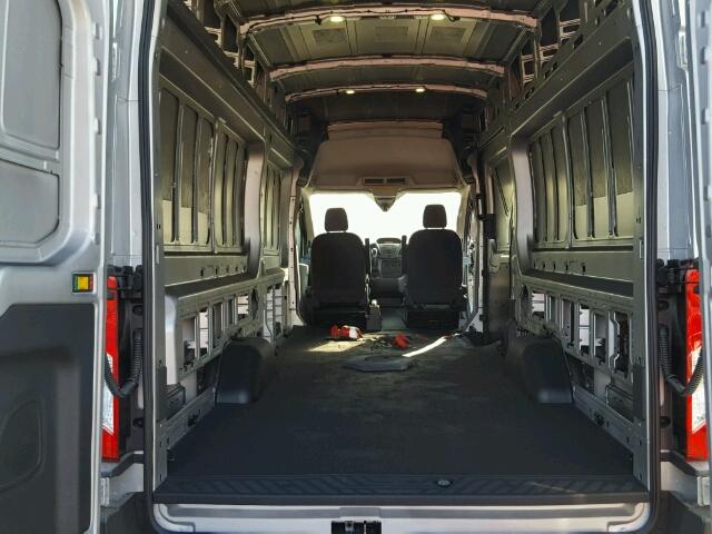 1FTBW3XG4HKA30632 - 2017 FORD TRANSIT T- SILVER photo 9