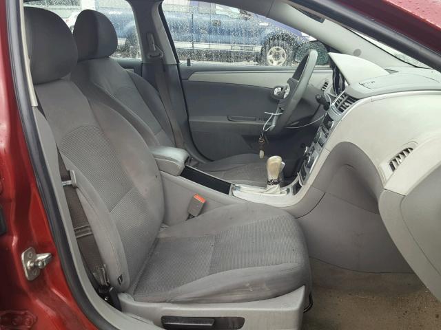 1G1ZC5E19BF232361 - 2011 CHEVROLET MALIBU 1LT მუქწითელი ფოტო 5