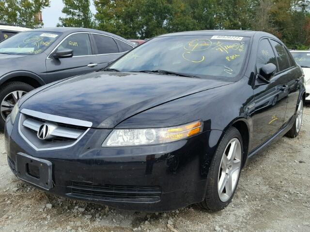 19UUA66266A012829 - 2006 ACURA 3.2TL BLACK photo 2