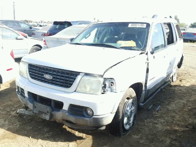 1FMZU73E82ZC48180 - 2002 FORD EXPLORER X WHITE photo 2