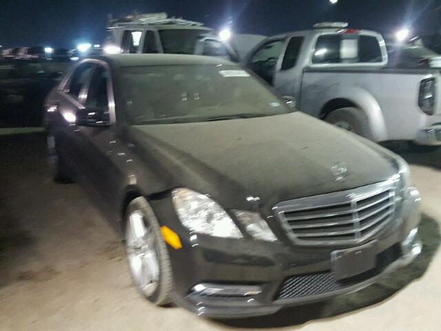 WDDHF5KB4DA772567 - 2013 MERCEDES-BENZ E 350 BLACK photo 1