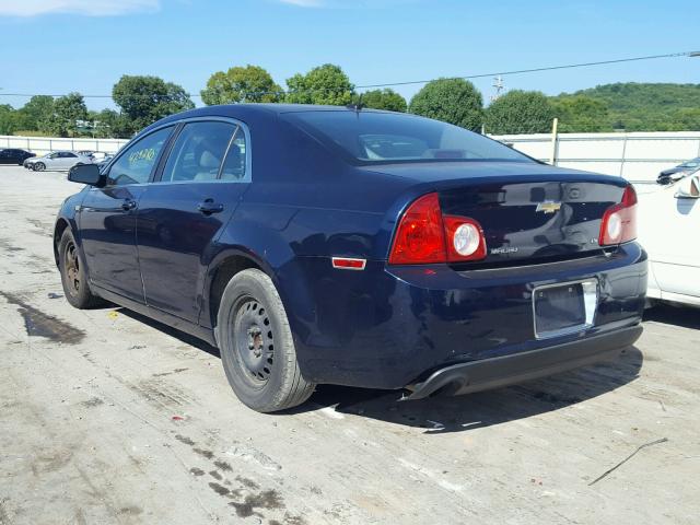 1G1ZG57B88F164279 - 2008 CHEVROLET MALIBU LS Mavi foto 3