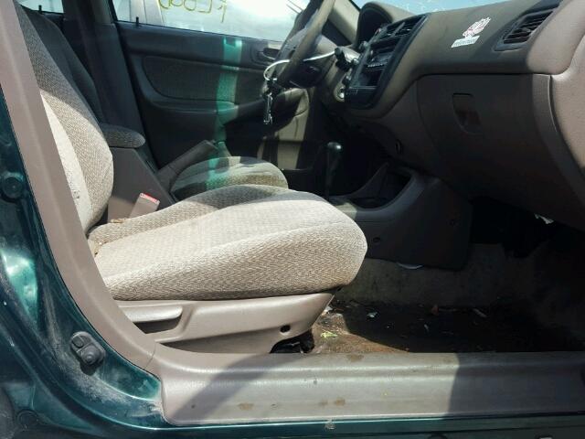 1HGEJ8647YL064656 - 2000 HONDA CIVIC EX 绿色 照片 9