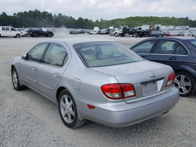 JNKDA31A82T003462 - 2002 INFINITI I35 SILVER photo 3