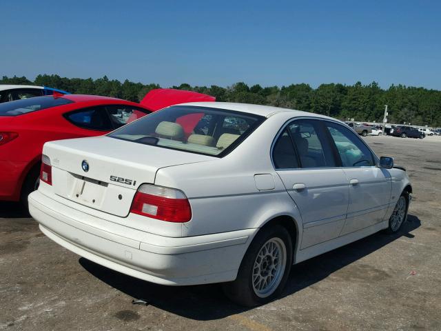 WBADT43461GX25123 - 2001 BMW 525 I AUTO WHITE photo 4