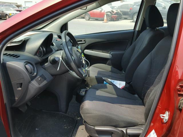 JM1DE1KZ1E0182559 - 2014 MAZDA MAZDA2 SPO 红色 照片 5
