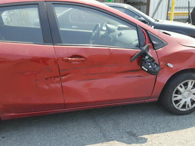 JM1DE1KZ1E0182559 - 2014 MAZDA MAZDA2 SPO 红色 照片 9