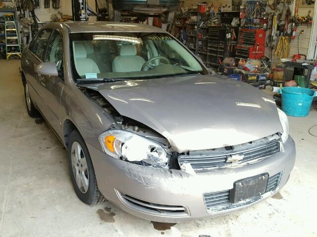 2G1WB55K679232557 - 2007 CHEVROLET IMPALA TAN photo 1