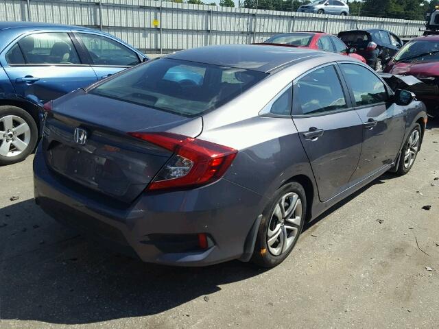 19XFC2F5XGE020936 - 2016 HONDA CIVIC LX CHARCOAL photo 4