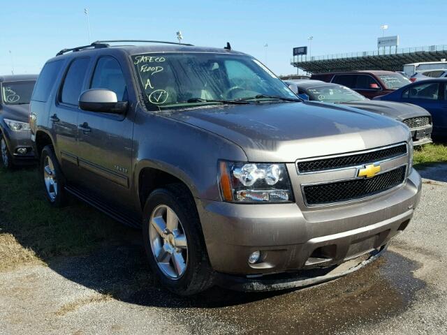 1GNSCBE02DR147627 - 2013 CHEVROLET TAHOE C150 BROWN photo 1