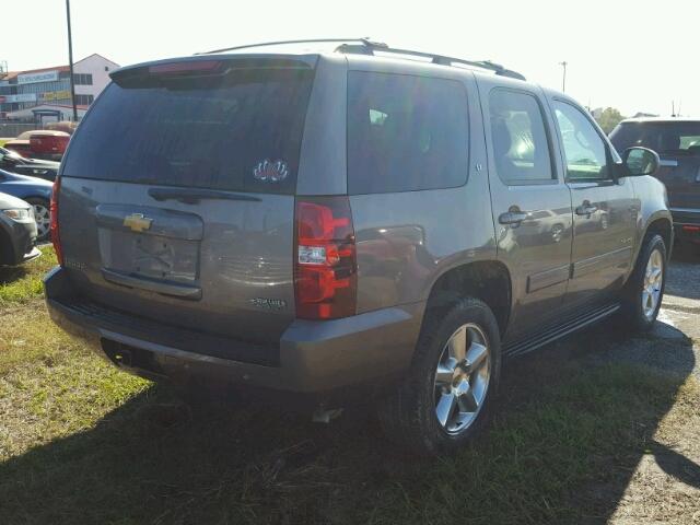 1GNSCBE02DR147627 - 2013 CHEVROLET TAHOE C150 BROWN photo 4