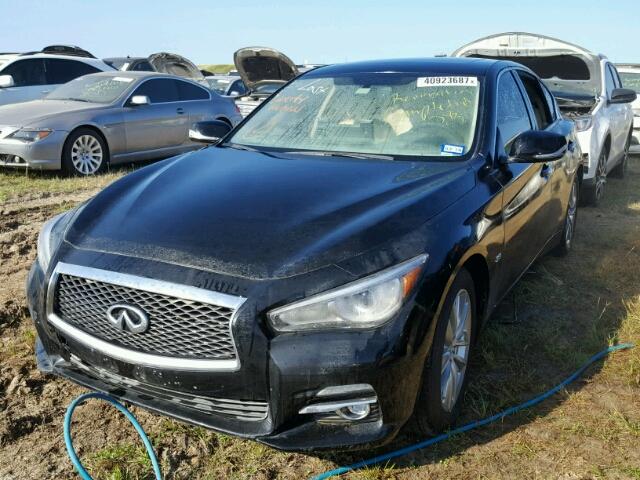 JN1EV7AP6HM736489 - 2017 INFINITI Q50 BLACK photo 2