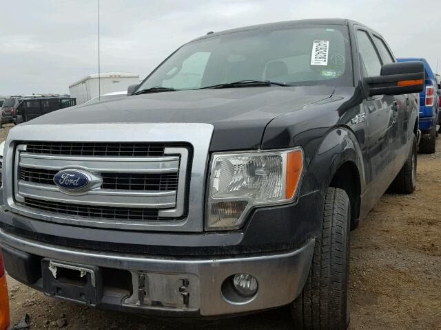 1FTFW1CFXDKD28552 - 2013 FORD F150 SUPER BLACK photo 2