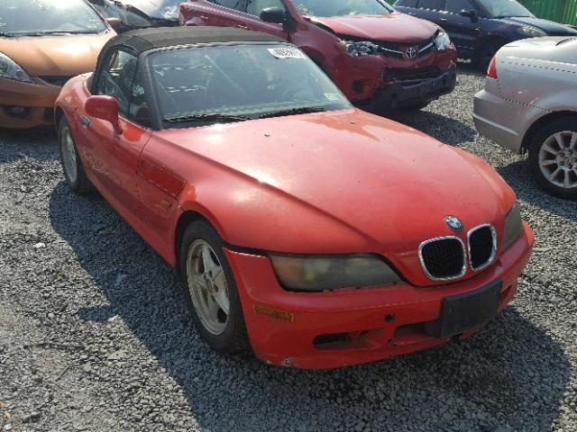 4USCH7326TLB71475 - 1996 BMW Z3 1.9 RED photo 1