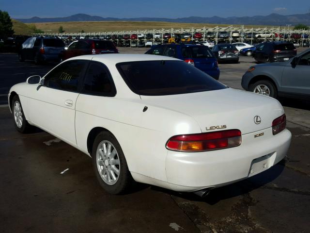 JT8JZ31C2S0029389 - 1995 LEXUS SC 300 WHITE photo 3