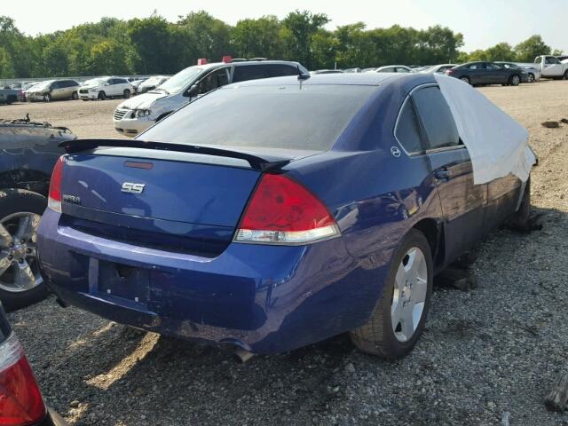 2G1WD58C069247682 - 2006 CHEVROLET IMPALA SUP 蓝色 照片 3