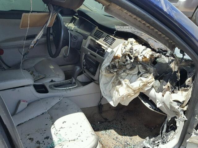 2G1WD58C069247682 - 2006 CHEVROLET IMPALA SUP 蓝色 照片 5