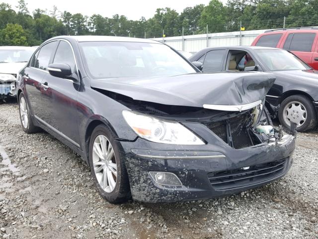 KMHGC46F59U034560 - 2009 HYUNDAI GENESIS 4. BLACK photo 1