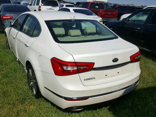 KNALN4D71G5215183 - 2016 KIA CADENZA WHITE photo 3